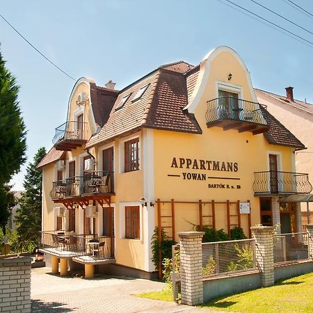 Apartments Yowan Hévíz Exteriér fotografie